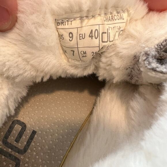 Hey dude Britt charcoal booties women 9 - Picture 8 of 8